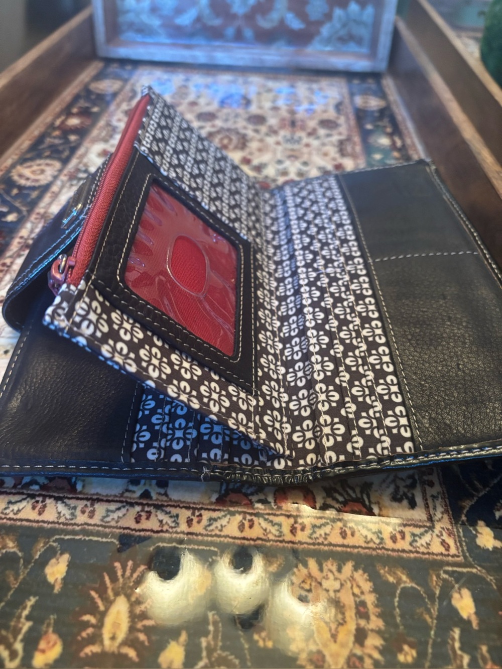 Fossil Leather Wallet - Beautiful ๐คฉ - Picture 2 of 9